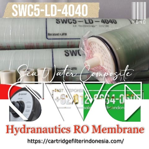Hydranautics SWC5-LD-4040 RO Membrane 4 Inch untuk SWRO