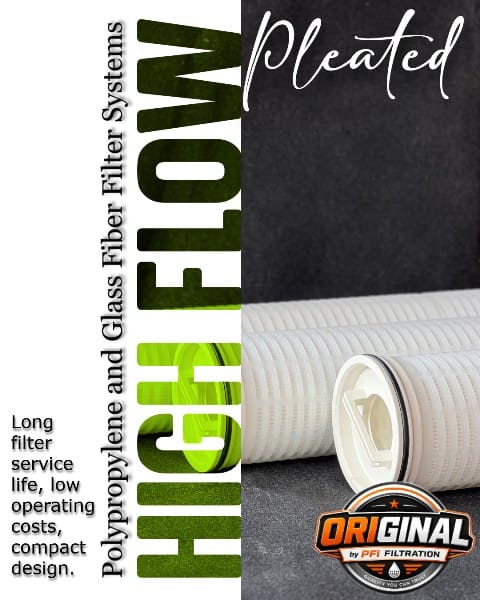 High Flow Filter Cartridge 40 and 60 inch