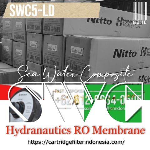 Hydranautics SWC5-LD RO Membrane 8040 untuk SWRO