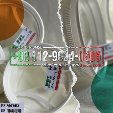 Nylon Monofilament Bag Filter by PROFILTER untuk info order dan stock silahkan hubungi kami via WhatsApp : +62 812-9634-0505 atau Email : sales@profilterindonesia.co.id
