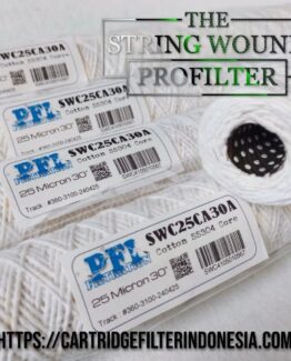 cotton string wound ss304 core cartridge filter indonesia