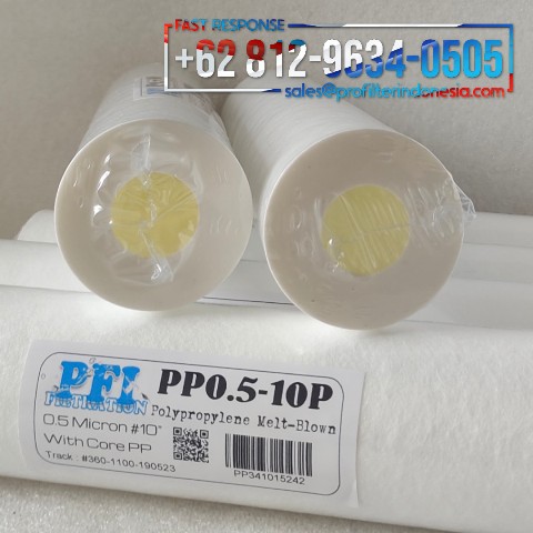 pp core spun filter cartridge polypropylene meltblown