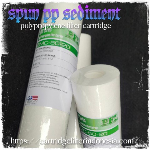 emc spun filter cartridge 20-75 micron