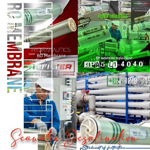 Hydranautics SWC RO Membrane untuk SWRO & Seawater Desalination